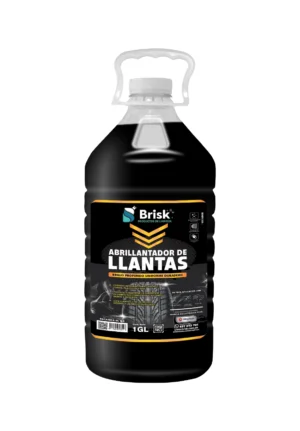Abrillantador de llantas brisk 1GL.